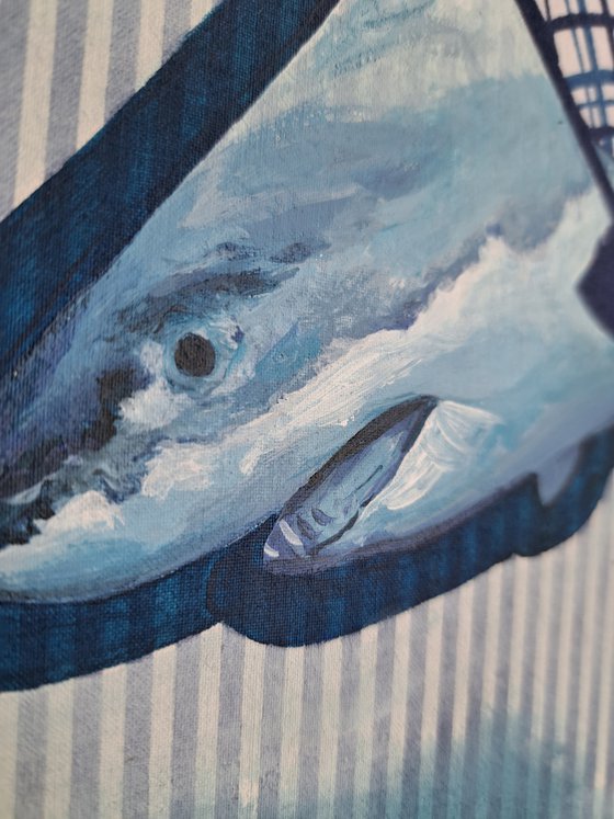 Samurai and shark