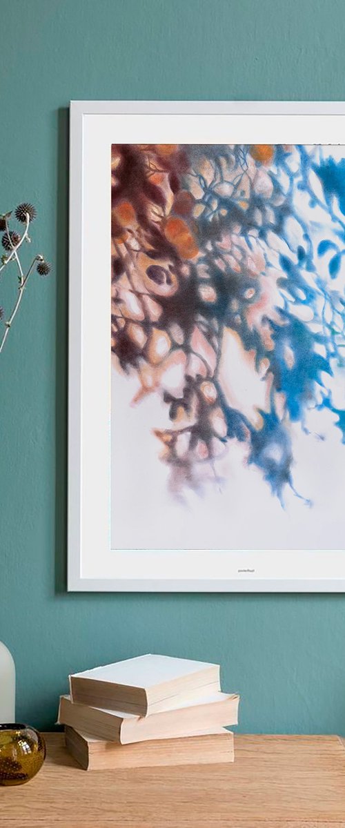 Noon Shadows Abstract Light & Nature by Julia Shilo