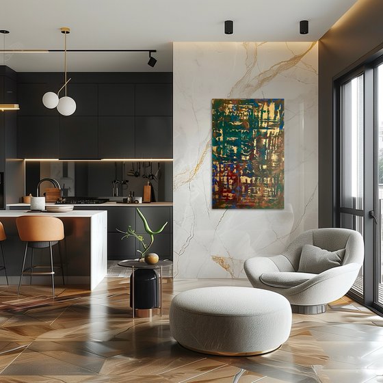 Gold Leaf 60x90