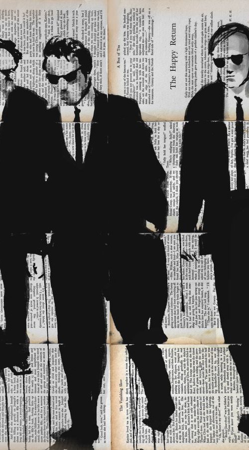 reservoir ( homage to reservoir dogs) by Loui Jover