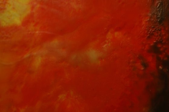"Imaginary Sunset". Encaustic