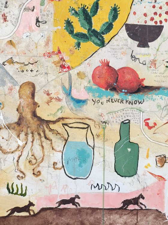 Walking down the track