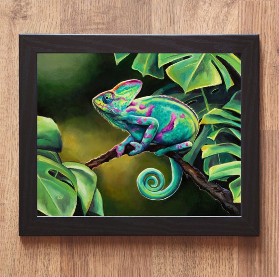 'Groovy chameleon'