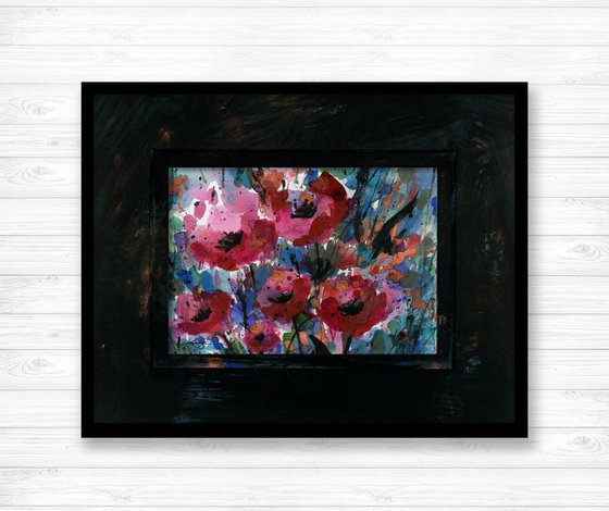 Flowers From The Heart 4 - Flower Painting  by Kathy Morton Stanion