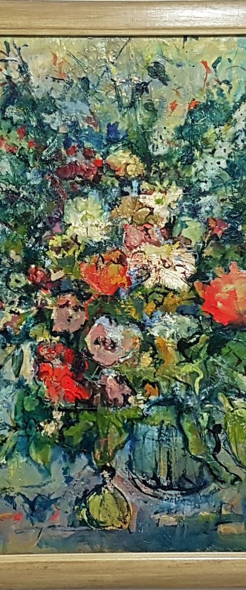 Still Life with Flowers by Livija D. G.