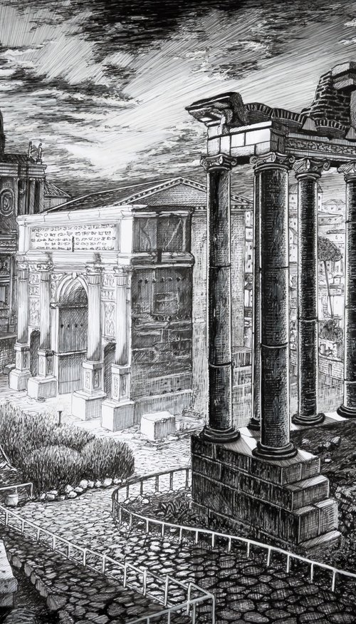 The Roman Forum by Graham McKenzie-Smith