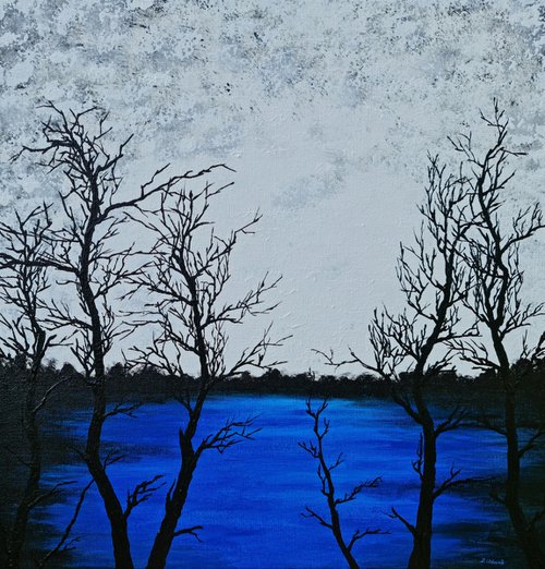 Blue lake 2 by Daniel Urbaník