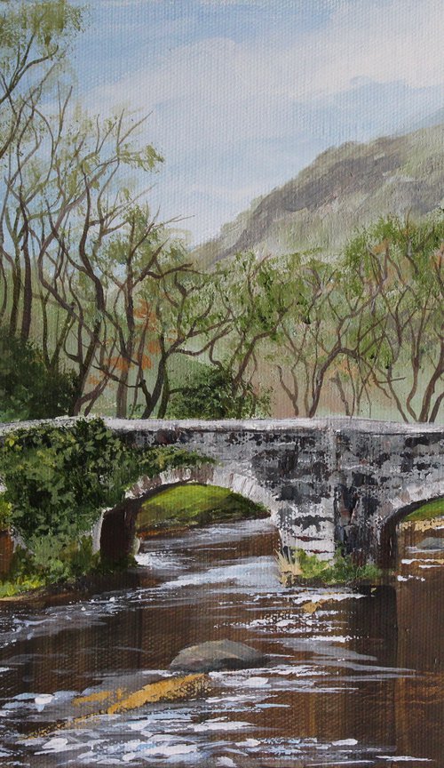 Fingle Bridge by Valerie Jobes