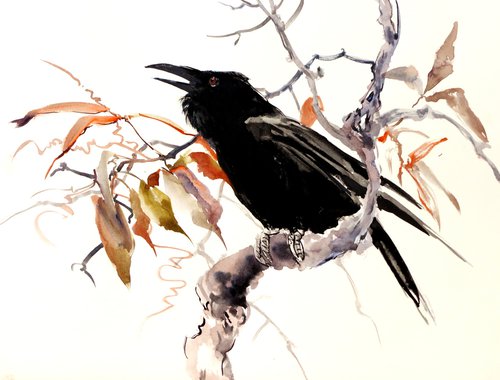 Old Raven by Suren Nersisyan