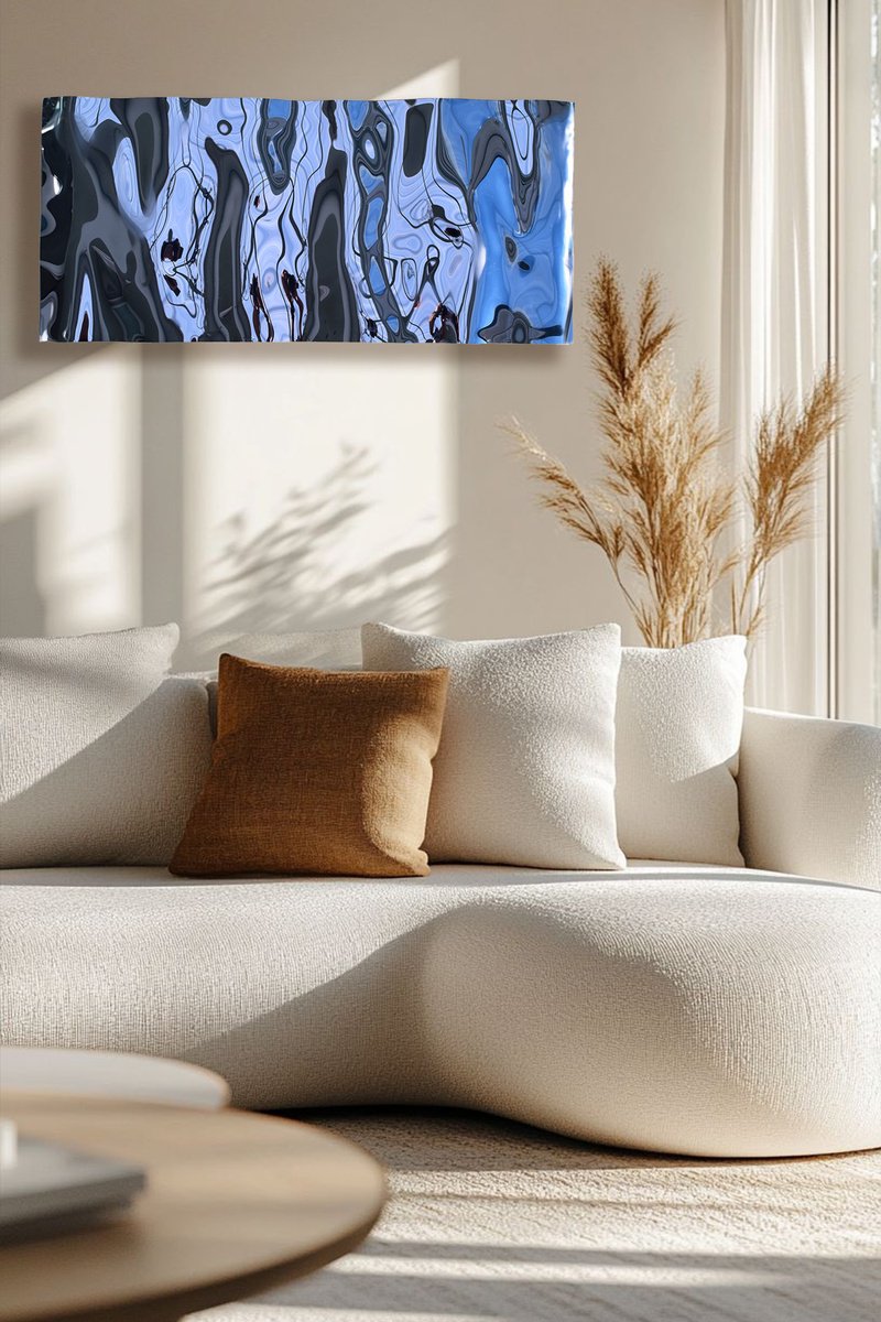 Geometric Sculpture , Shades Of Gray By Anna Sidi-Yacoub, 19 X 41, Artwork For Sale On Artfinder