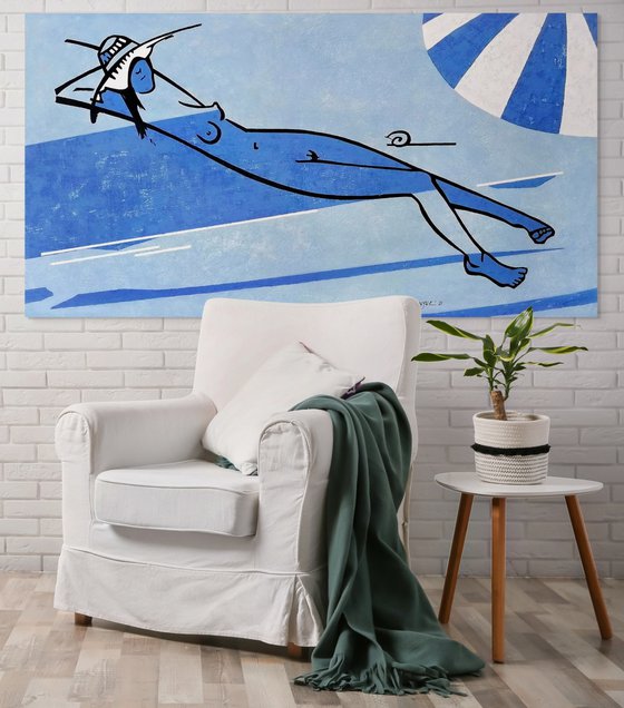 In Infinite Cobalt Blue