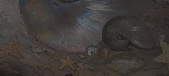 Nautilus Oil painting original (2023)