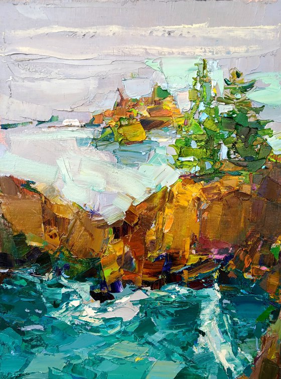 AT THE EDGE OF THE SEA