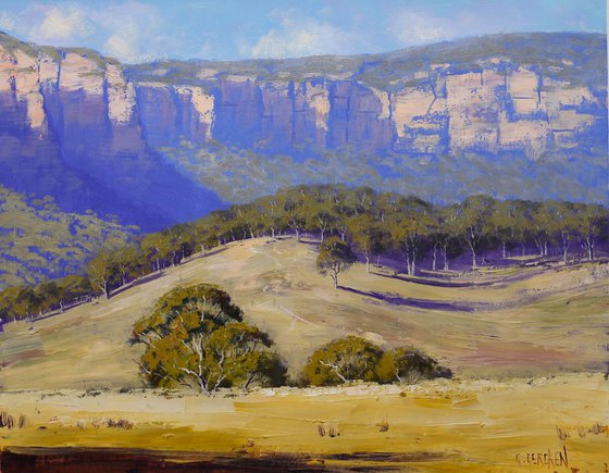 Blue Mountains Valley cliffs