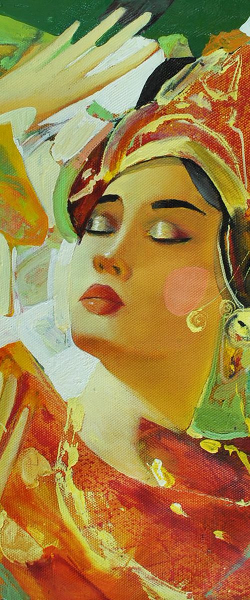 oil painting on canvas art by Kate Kulish