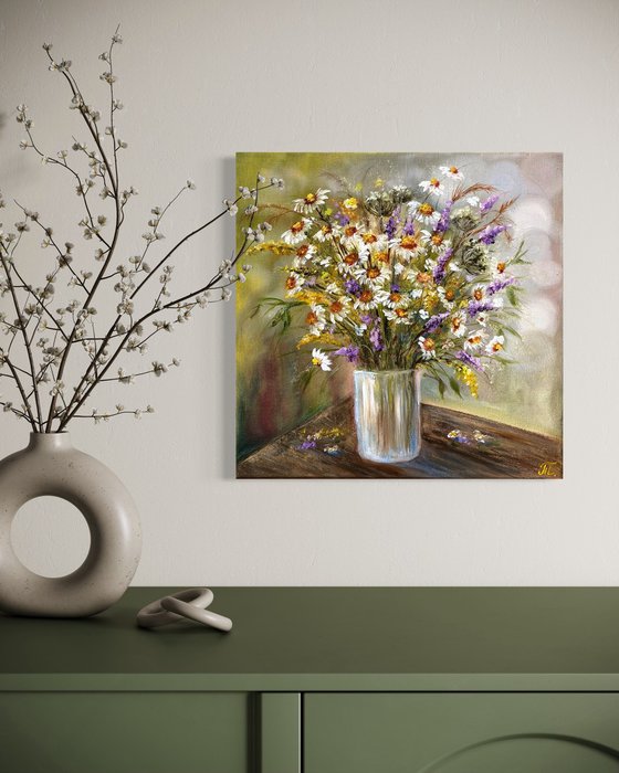 A bouquet of daisies