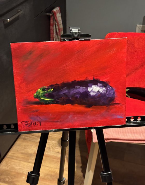 Deep Violet Aubergine