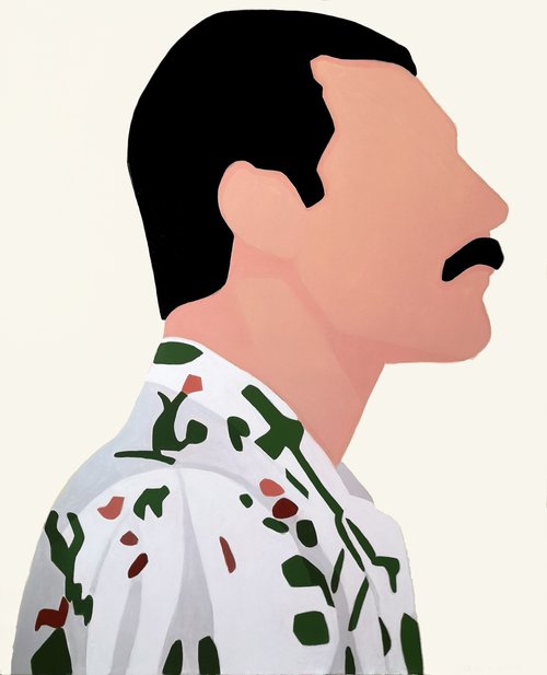 Freddie Portrait with Shirt by Marisa Añón
