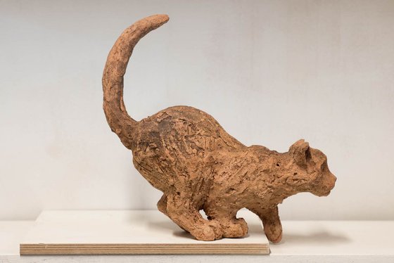 Ceramic | Sculpture | Cat Shadow