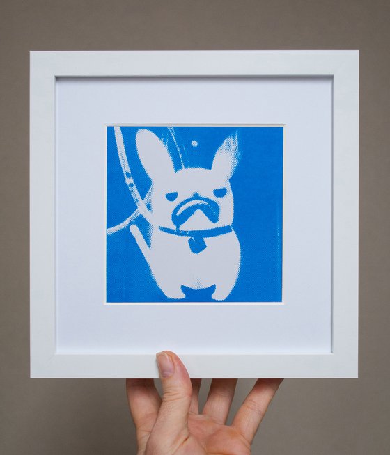 'Polar' French Bulldog (small framed artists proof)