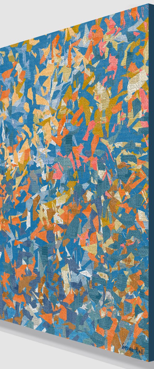 News Travels True 127 x 127cm by George Hall