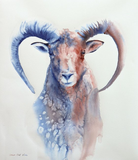 Ram painting "Aries"