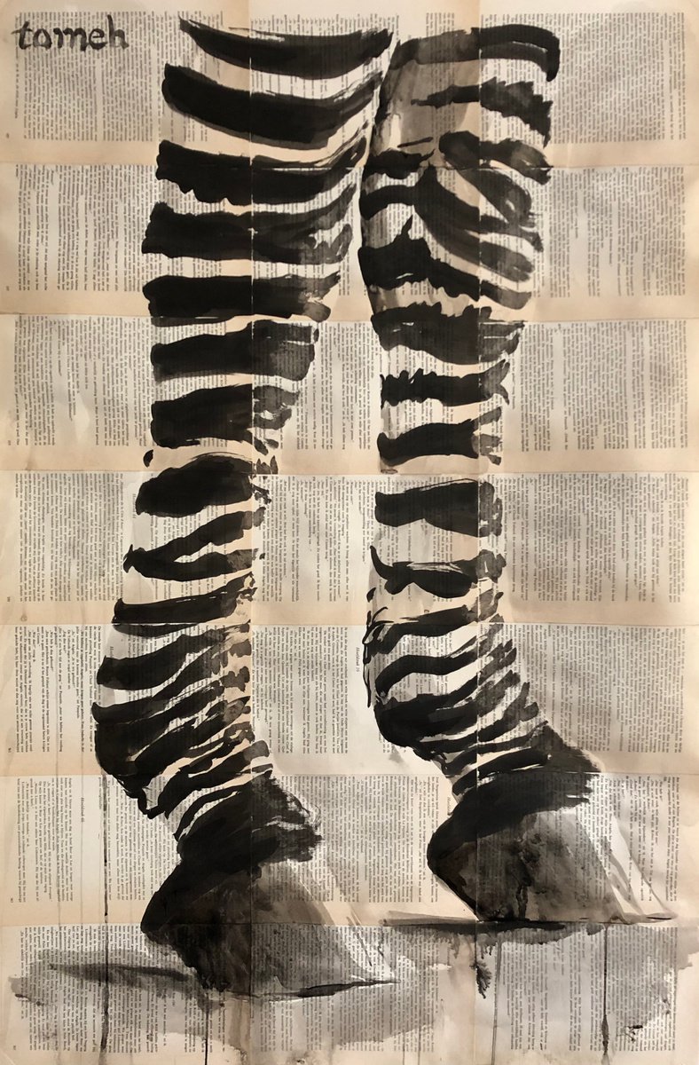 Zebra Legs by H.Tomeh