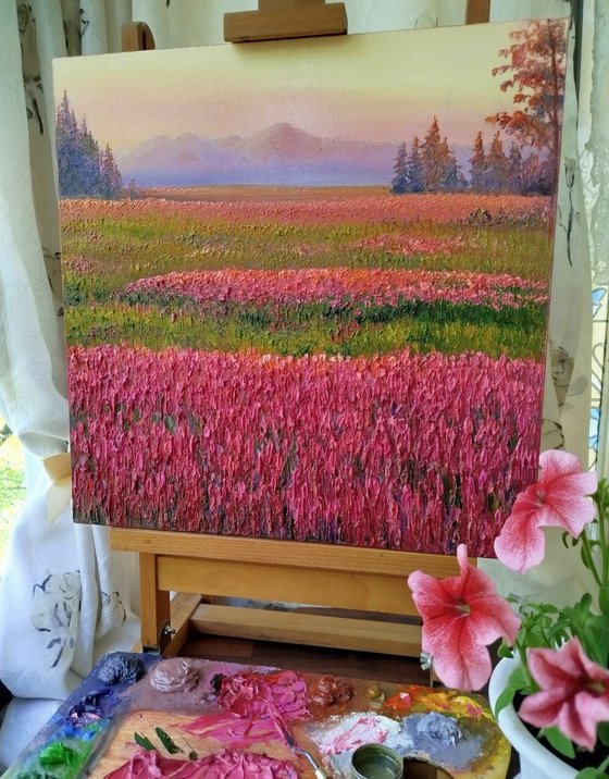 Meadow of flowers