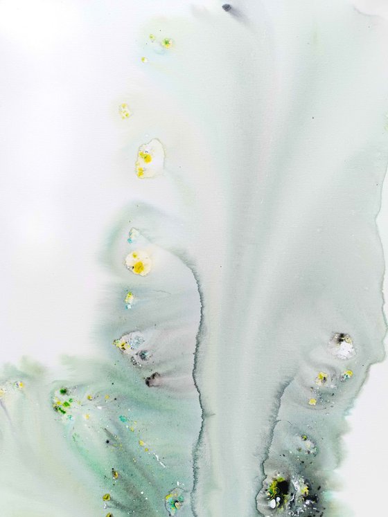 Nature 599 — Abstract Celadon Frond