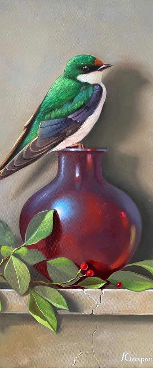 The Green Swallow by Ara Gasparian