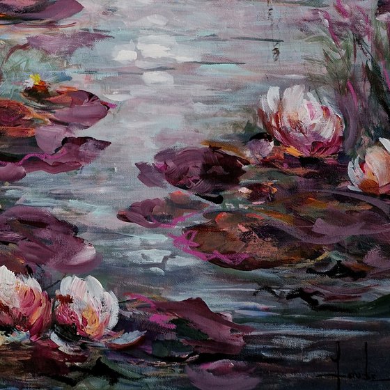 The Purple Lily Pond