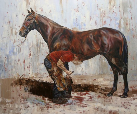 THE FARRIER & THE THOROUGHBRED