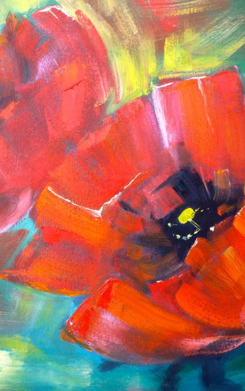 'Poppies' by Nicola Colbran