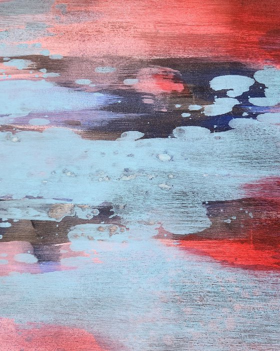 REFLECTION I - Contemporary Abstract Painting