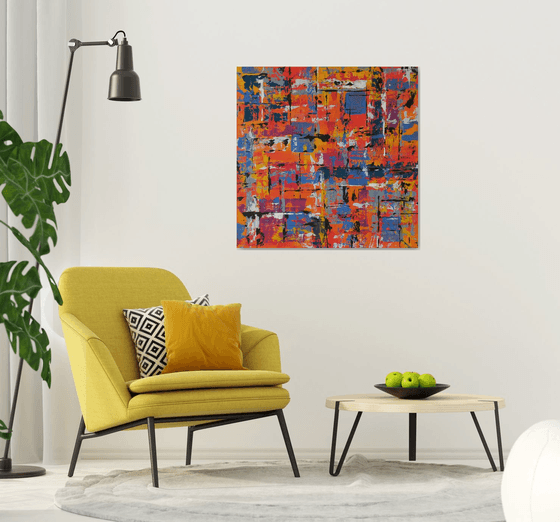 The orange cube by M.Y.