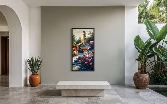 A Quiet Moment in the Garden