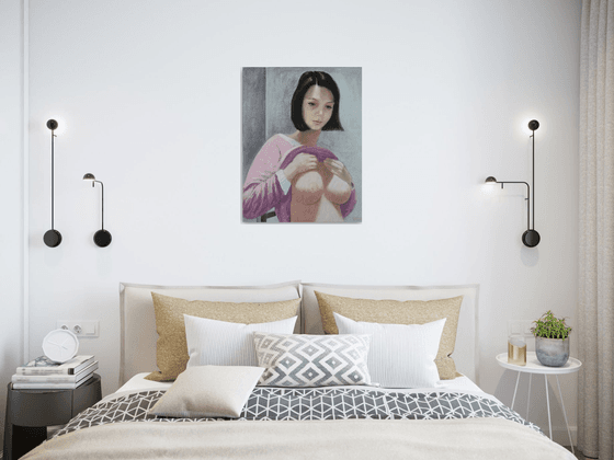 RAGAZZA CHE SI SCOPRE IL SENO