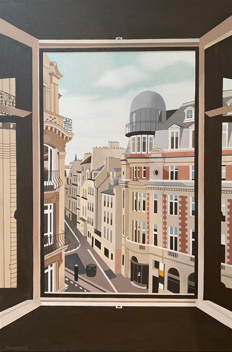 A View Of Paris by Jill Ann Harper