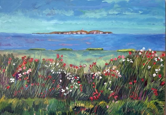 The Isle of May from Fife