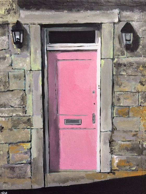 The Pink Door In Northern England