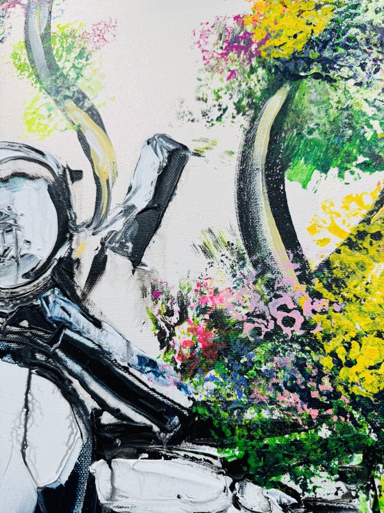 Vespa in Bloom