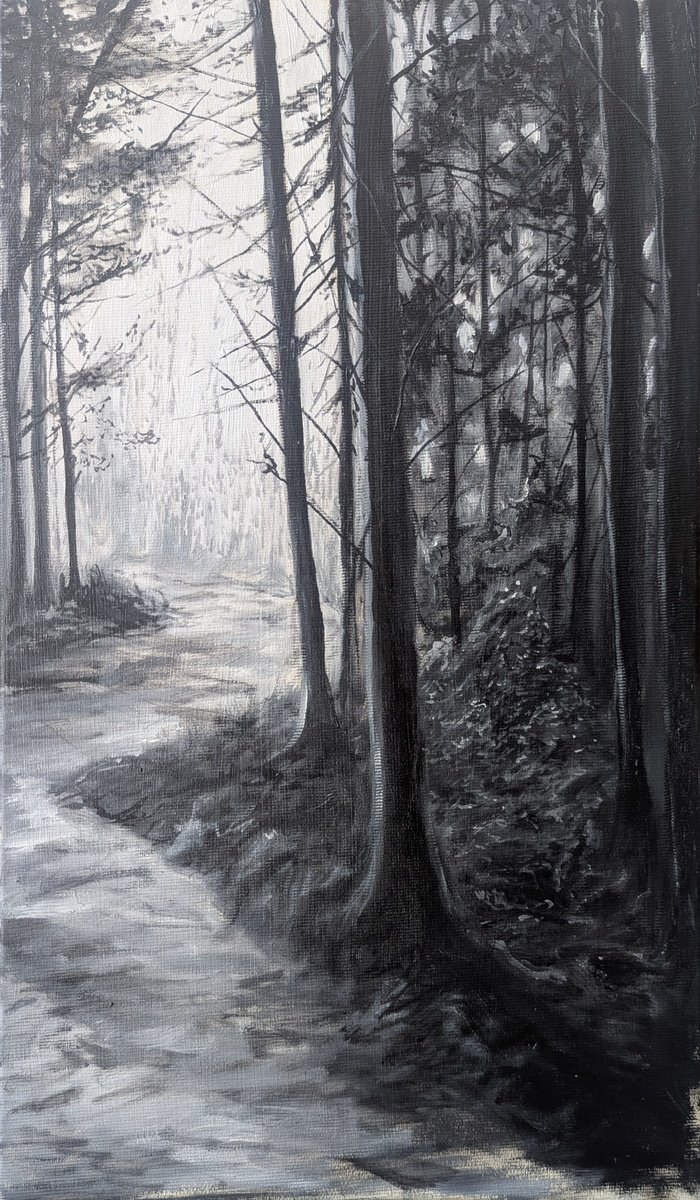 Photorealistic Landscape Oil Painting By Sophie Adair, 11 X 18", You