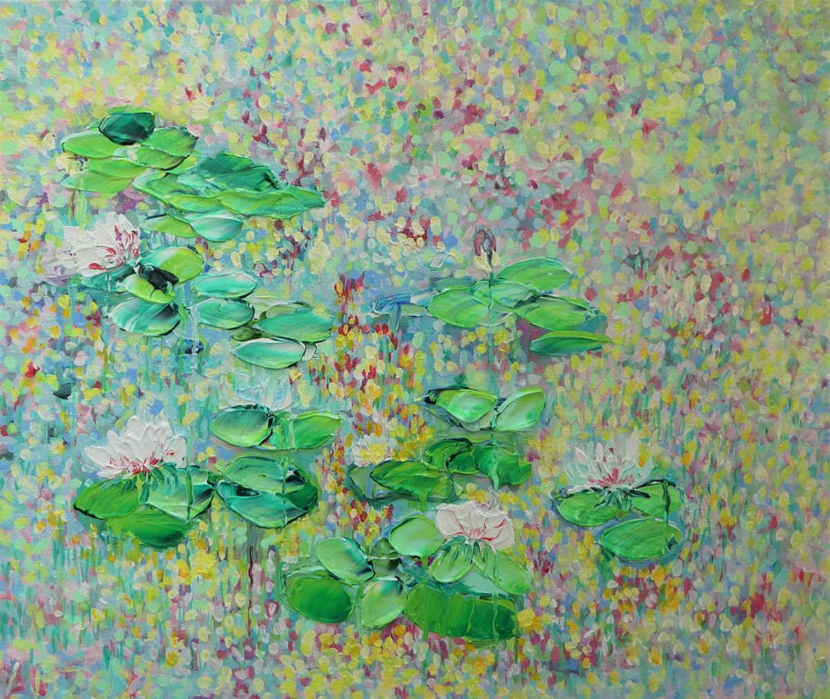 The lily Pad by Lesley Blackburn