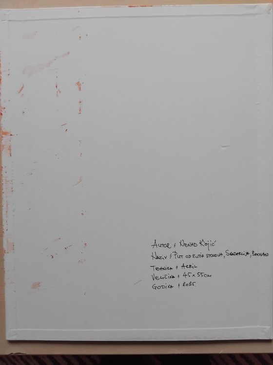 Put zutih stolova Skadarlija
