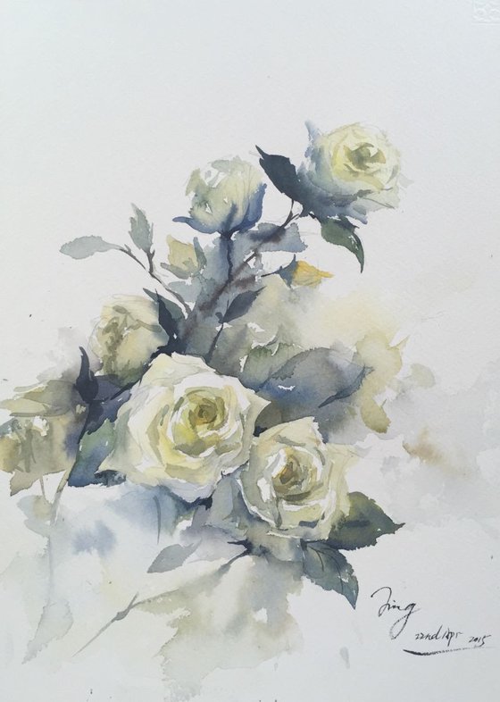 White roses