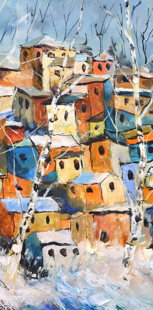 Winter landscape - 5626 by Pol Henry Ledent