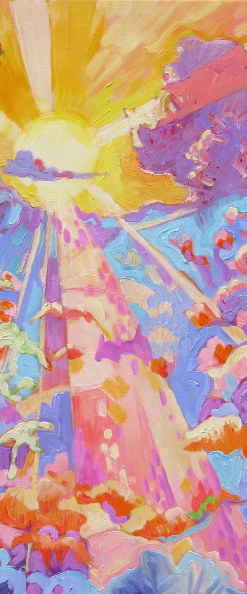 Pink Sunrise by Mary Kemp