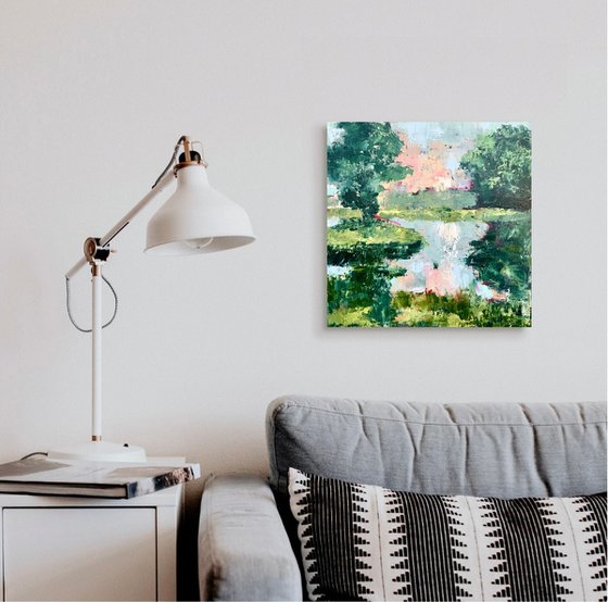 Enchanted Morning at Stourhead Lake