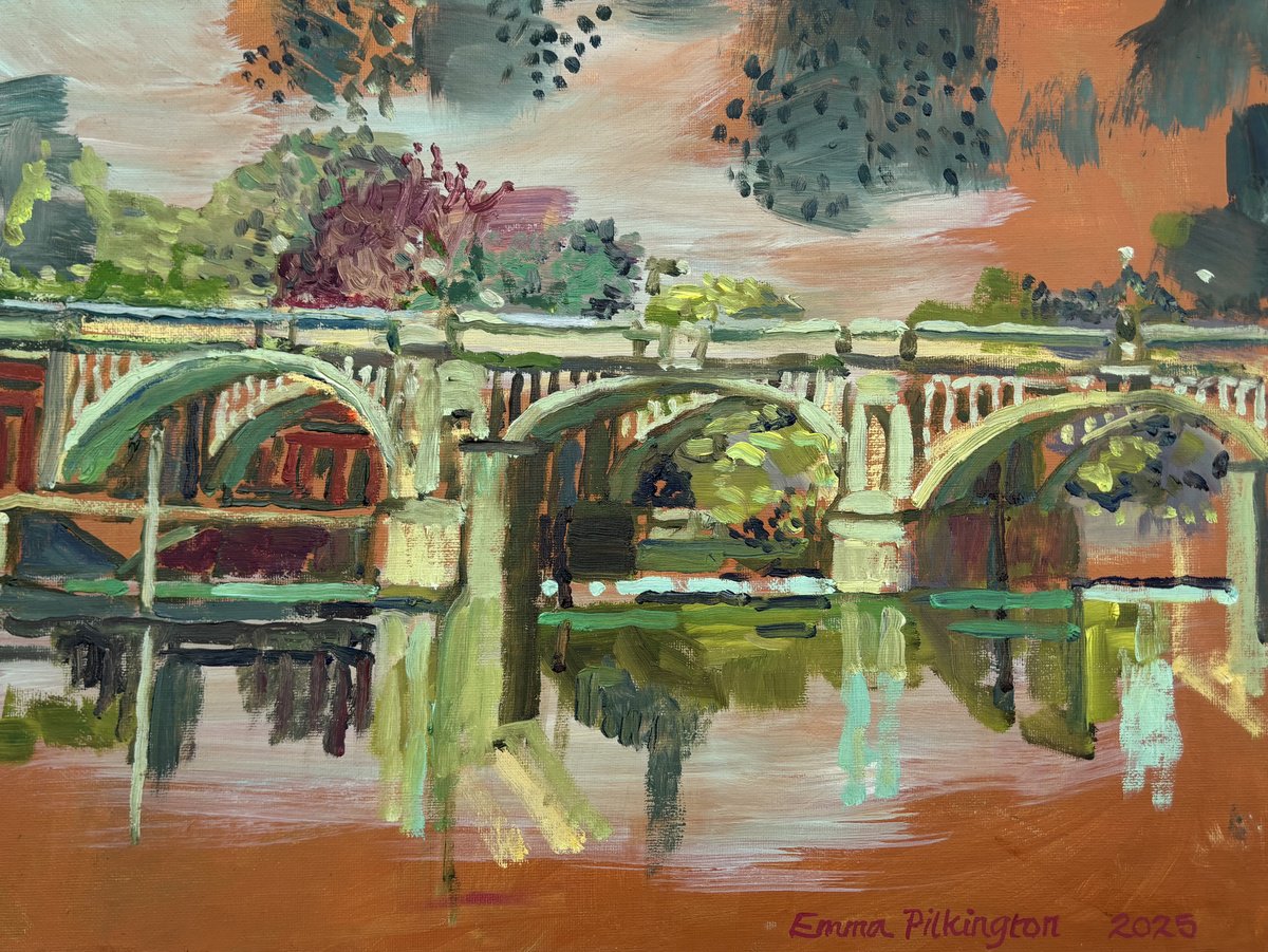 Richmond Lock By Emma Pilkington, 17 X 13, Artwork For Sale On Artfinder