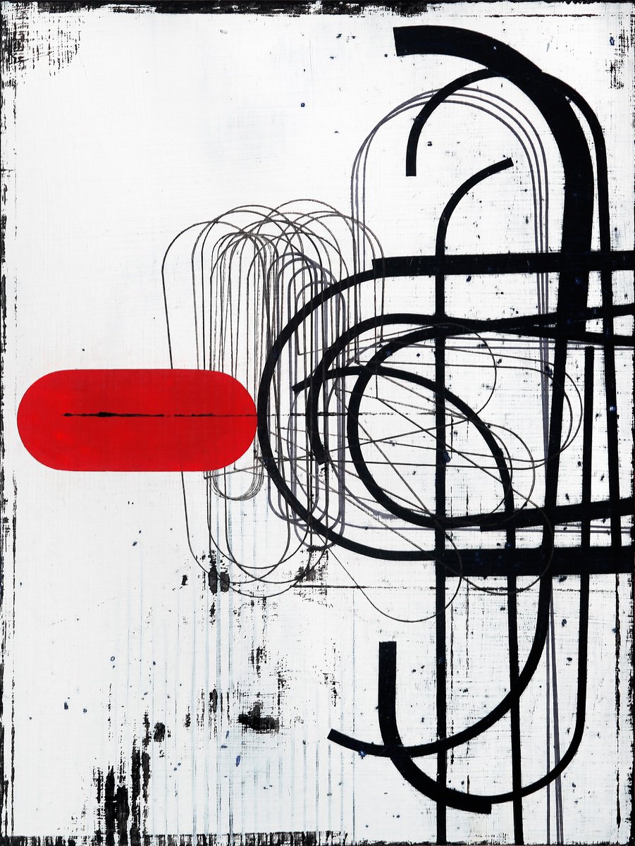 Expressive Painting , Towards The Horizon 13. By Petr Strnad, 12 X 16, Artwork For Sale On Artfinder